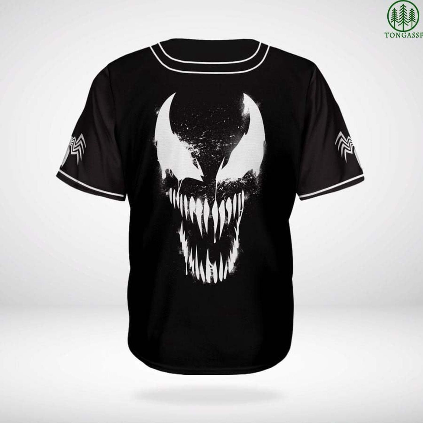 Strike Out in Style with Venom Baseball Jersey Shirt - Premium Quality Comfortable Fit & Durable Design - Bafud baseball jersey product view 3
