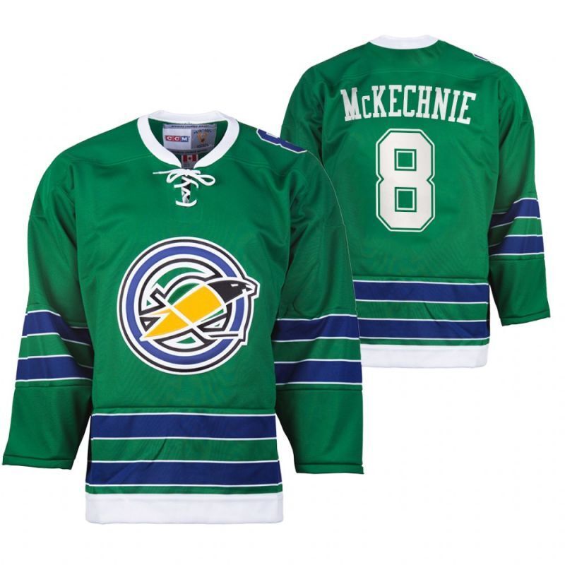 walt-mckechnie-golden-seals-vintage-green-jersey Style 2 College Football Jersey football jersey product view 1