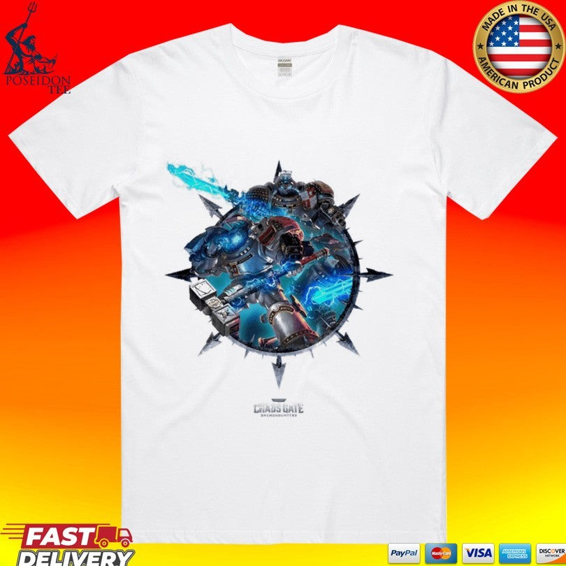 Warhammer 40,000 Chaos Gate Daemonhunters T-shirt Unisex T-shirt, Sweatshirt, Hoodie, Long Sleeve Tee - T-Shirt, Sweatshirt, Hoodie