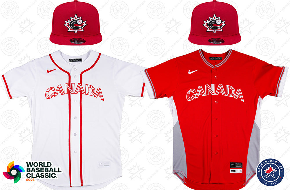 wbc-2026-uniforms-canada Baseball Jersey baseball jersey product view 1