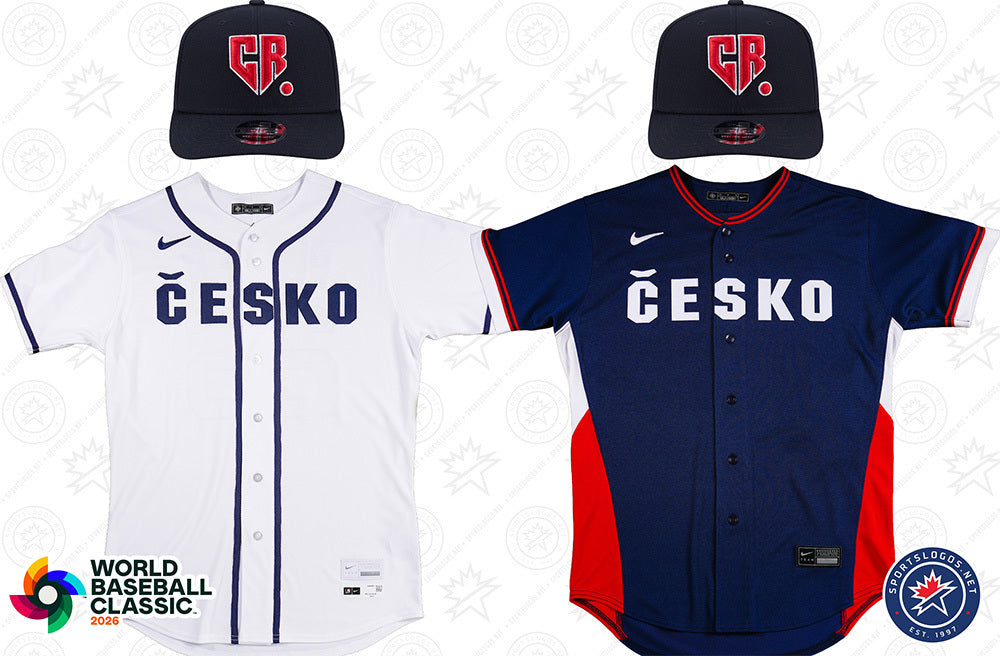 wbc-2026-uniforms-czechia Baseball Jersey baseball jersey product view 1