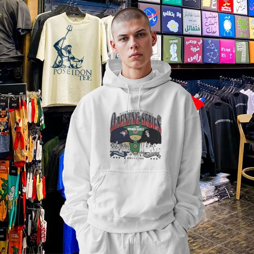 White Sox Vs Blue Jays Opening Day 2026 - Adult & Kids T-Shirts, Sweatshirts & Hoodies apparel design preview 2