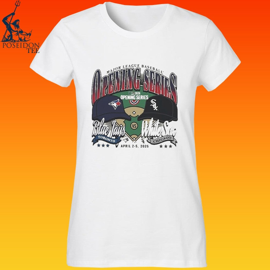 White Sox Vs Blue Jays Opening Day 2026 - Adult & Kids T-Shirts, Sweatshirts & Hoodies apparel design preview 3