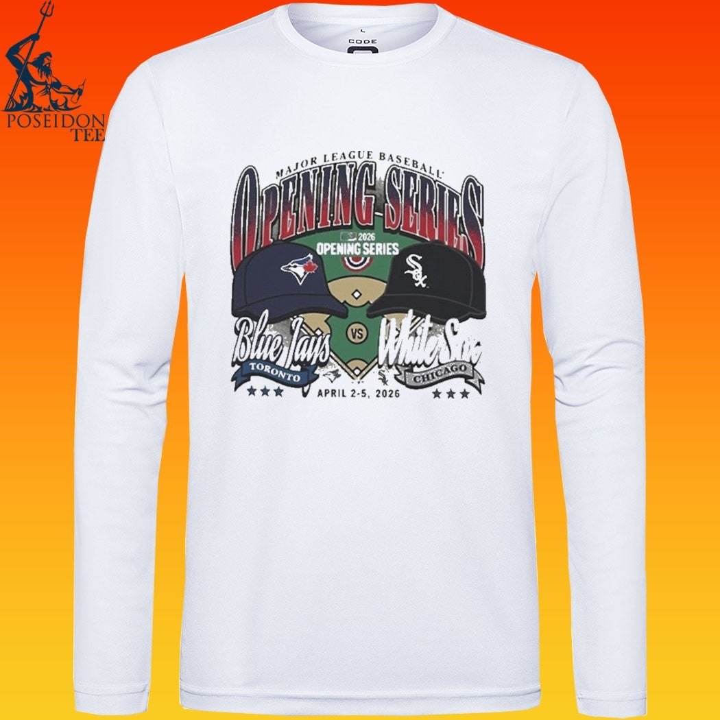 White Sox Vs Blue Jays Opening Day 2026 - Adult & Kids T-Shirts, Sweatshirts & Hoodies apparel design preview 4