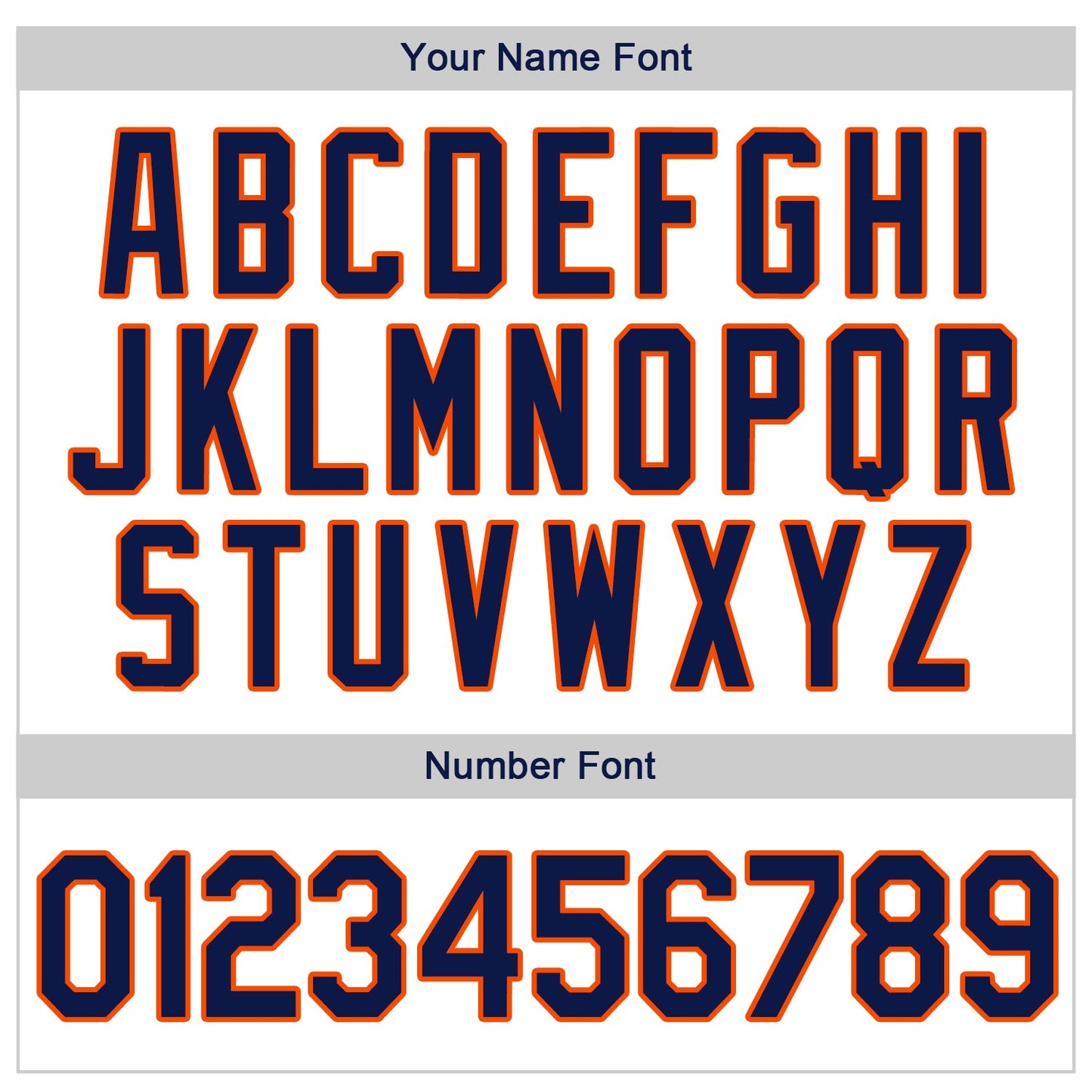 Custom White Navy-Orange Authentic Throwback Rib-Knit Baseball Jersey Shirt baseball jersey product view 5