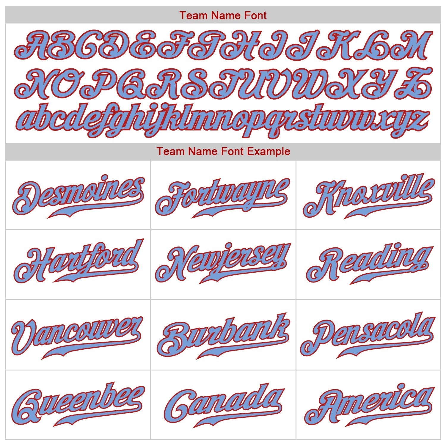 Custom White Light Blue Pinstripe Light Blue-Red Authentic Baseball Jersey baseball jersey product view 4