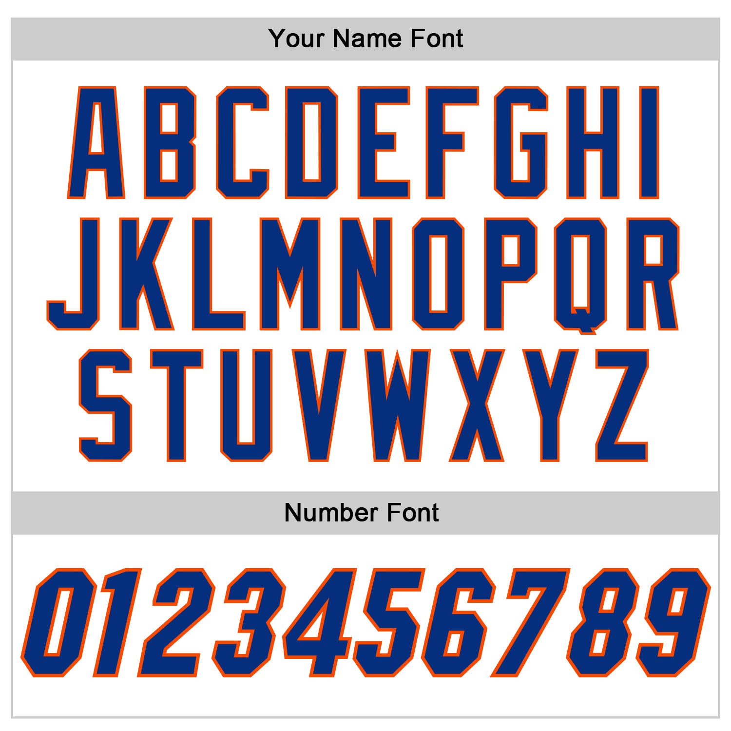 Custom White Royal Pinstripe Royal-Orange Authentic Baseball Jersey baseball jersey product view 5
