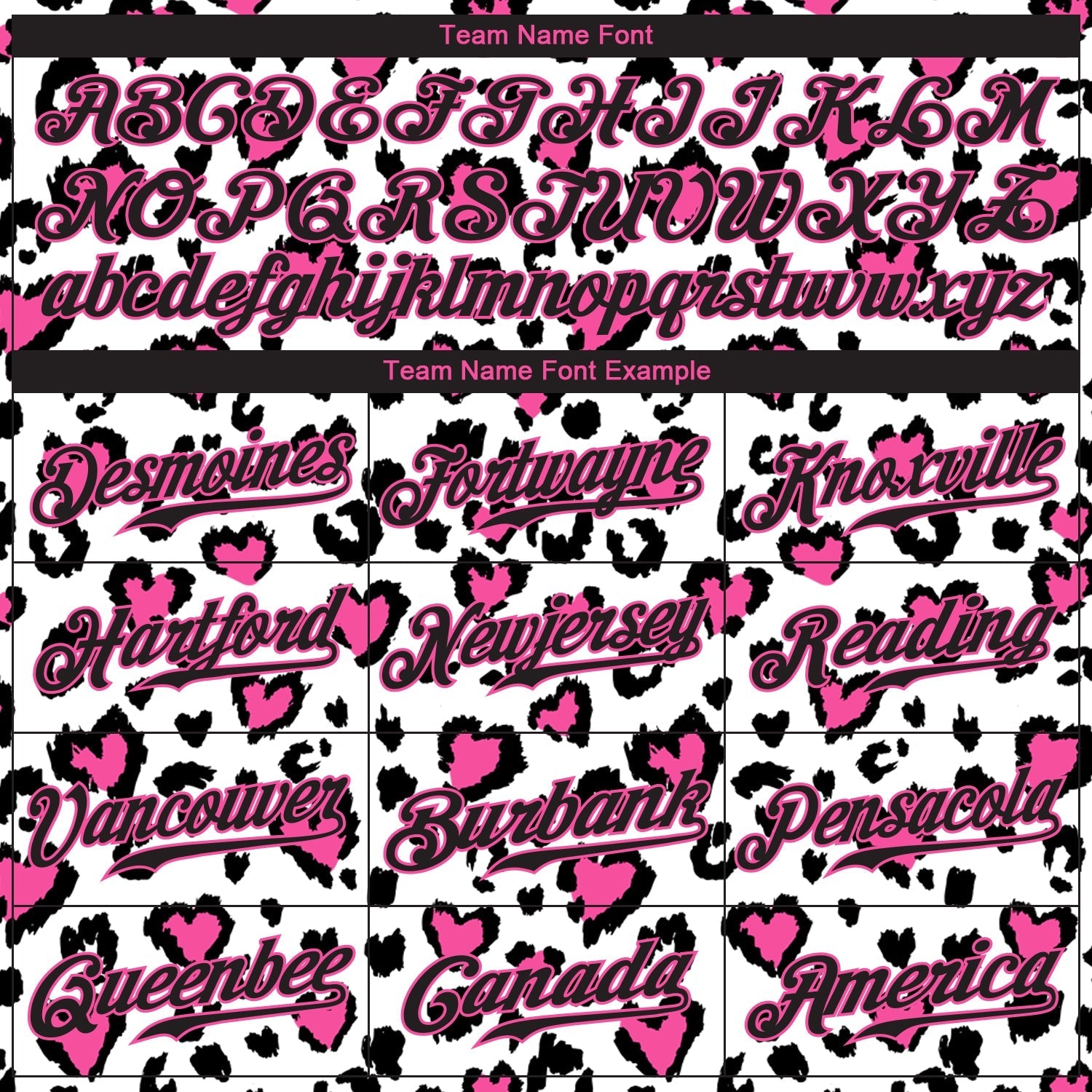 Custom White Black-Pink 3D Pattern Design Leopard Authentic Baseball Jersey baseball jersey product view 4