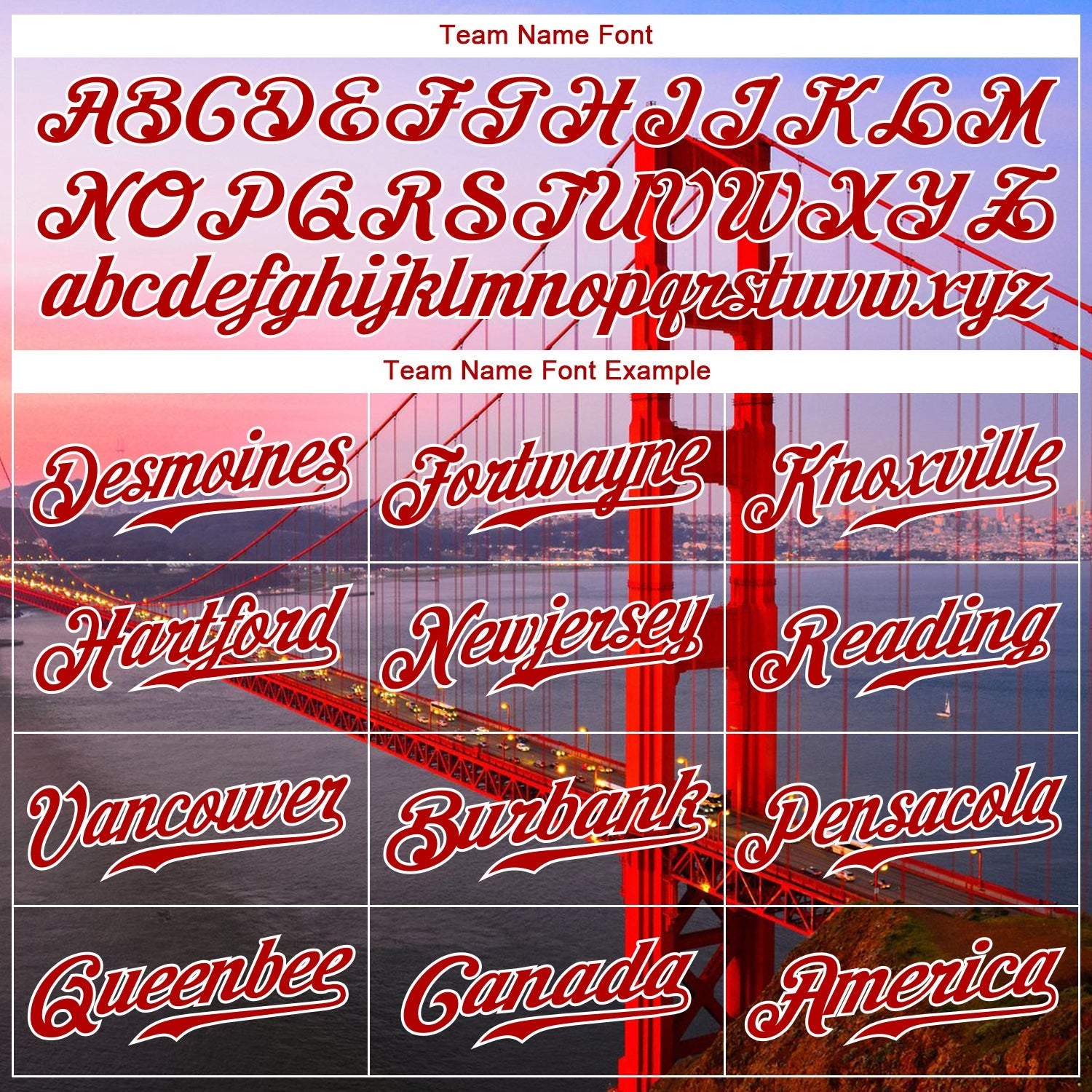 Custom White Red-White 3D Pattern Design Golden Gate Bridge Authentic Baseball Jersey baseball jersey product view 4