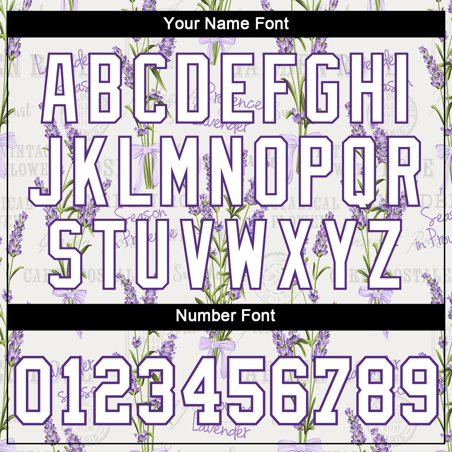Custom White White-Purple 3D Pattern Design Lavenders Authentic Baseball Jersey baseball jersey product view 5