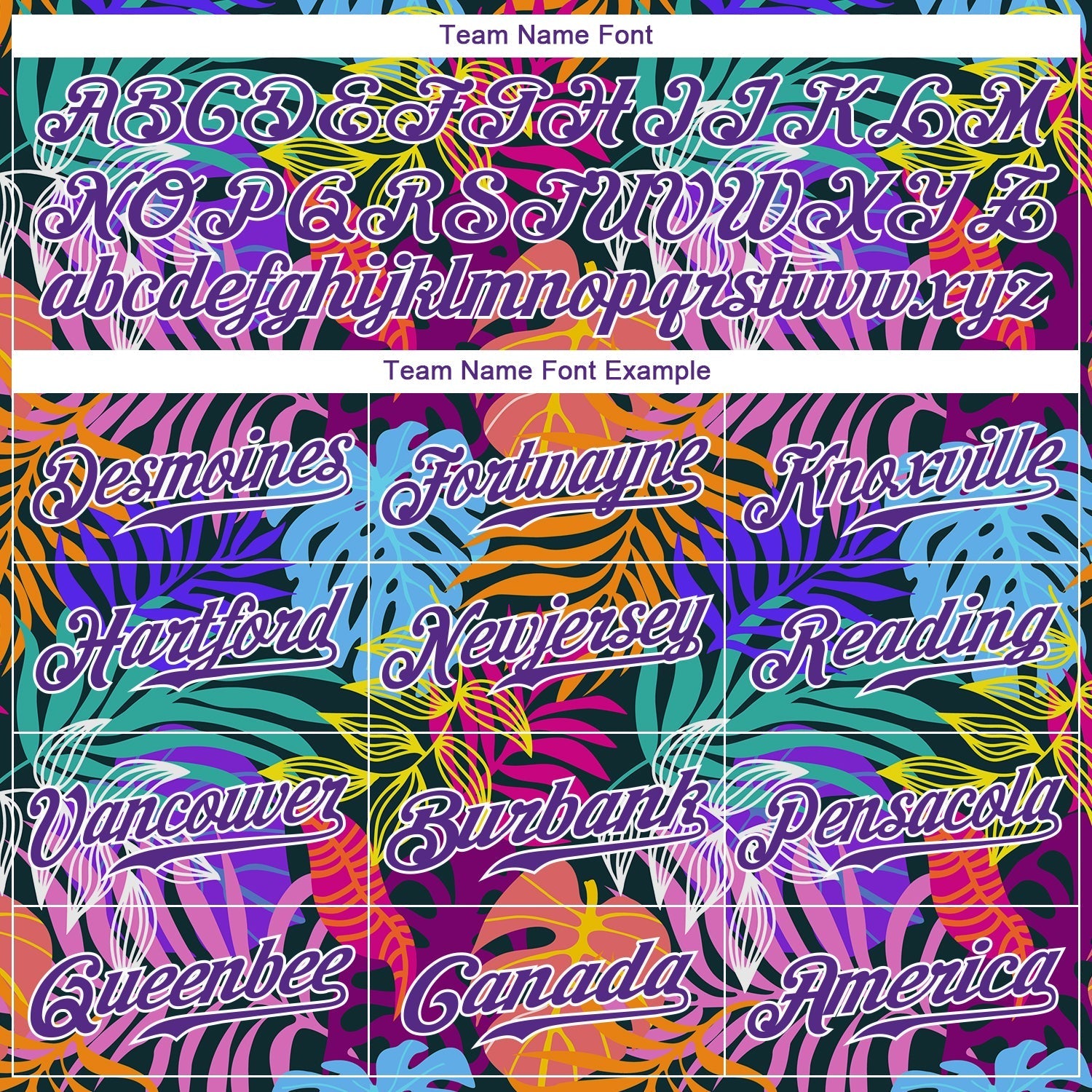 Custom White Purple-White 3D Pattern Design Hawaii Palm Trees Authentic Baseball Jersey baseball jersey product view 5