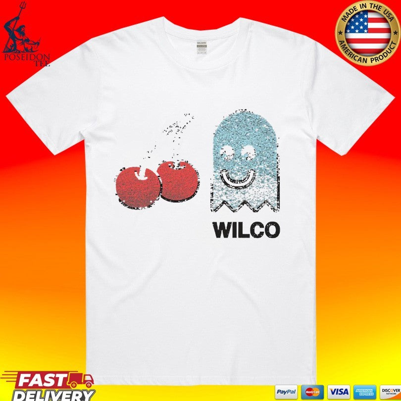 Wilco Cherry Ghost T-shirt Unisex T-shirt, Sweatshirt, Hoodie, Long Sleeve Tee - T-Shirt, Sweatshirt, Hoodie