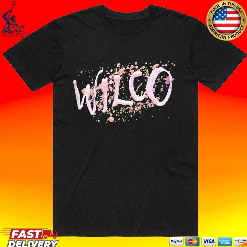 Wilco Splatter Logo T-shirt Unisex T-shirt, Sweatshirt, Hoodie, Long Sleeve Tee - T-Shirt, Sweatshirt, Hoodie
