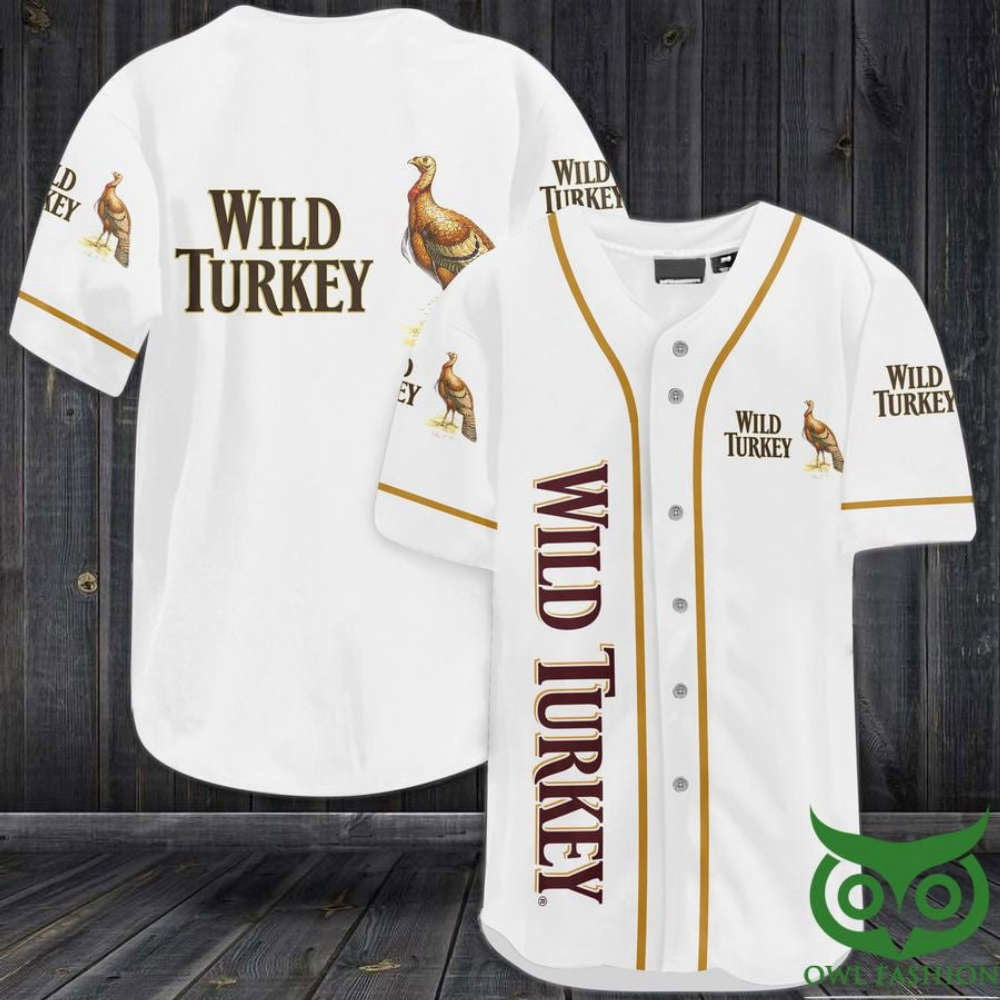 Wild Turkey Baseball Jersey baseball jersey product view 2