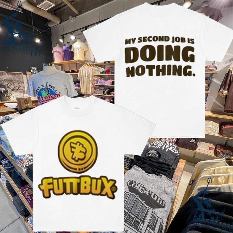Windscribe Bitcoin Futtbux My Second Job Is Doing Nothing T-shirt Unisex T-shirt, Sweatshirt, Hoodie, Long Sleeve Tee - T-Shirt, Sweatshirt, Hoodie