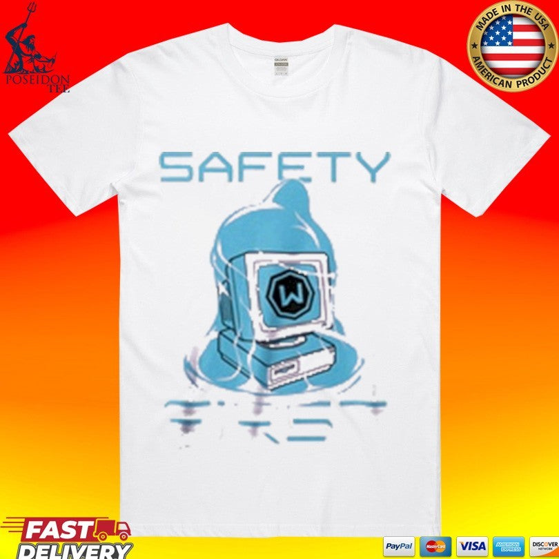 Windscribe Safety First T-shirt Unisex T-shirt, Sweatshirt, Hoodie, Long Sleeve Tee - T-Shirt, Sweatshirt, Hoodie