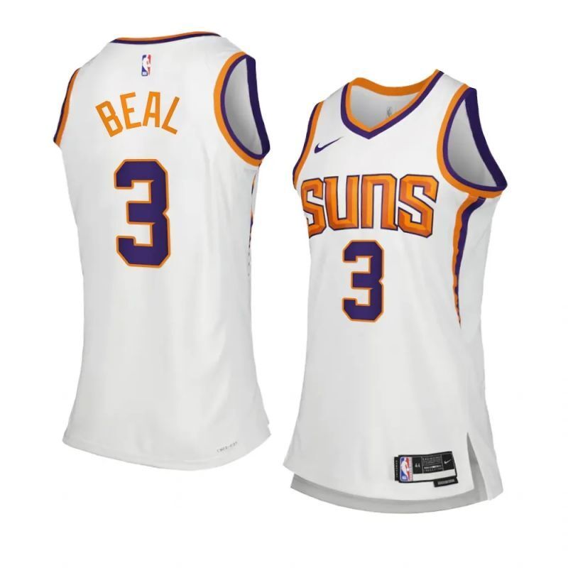 women bradley beal phoenix suns white association edition swingman jersey.webp Basketball Jersey basketball jersey product view 1