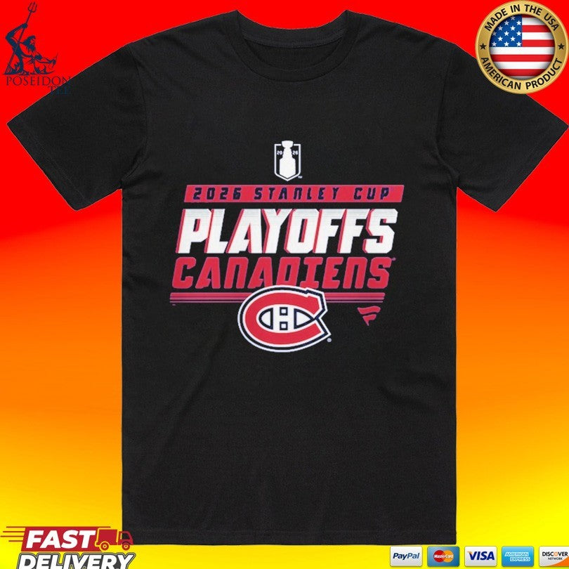 Womens Montreal Canadiens 2026 Stanley Cup Playoffs T-shirt Unisex T-shirt, Sweatshirt, Hoodie, Long Sleeve Tee - T-Shirt, Sweatshirt, Hoodie