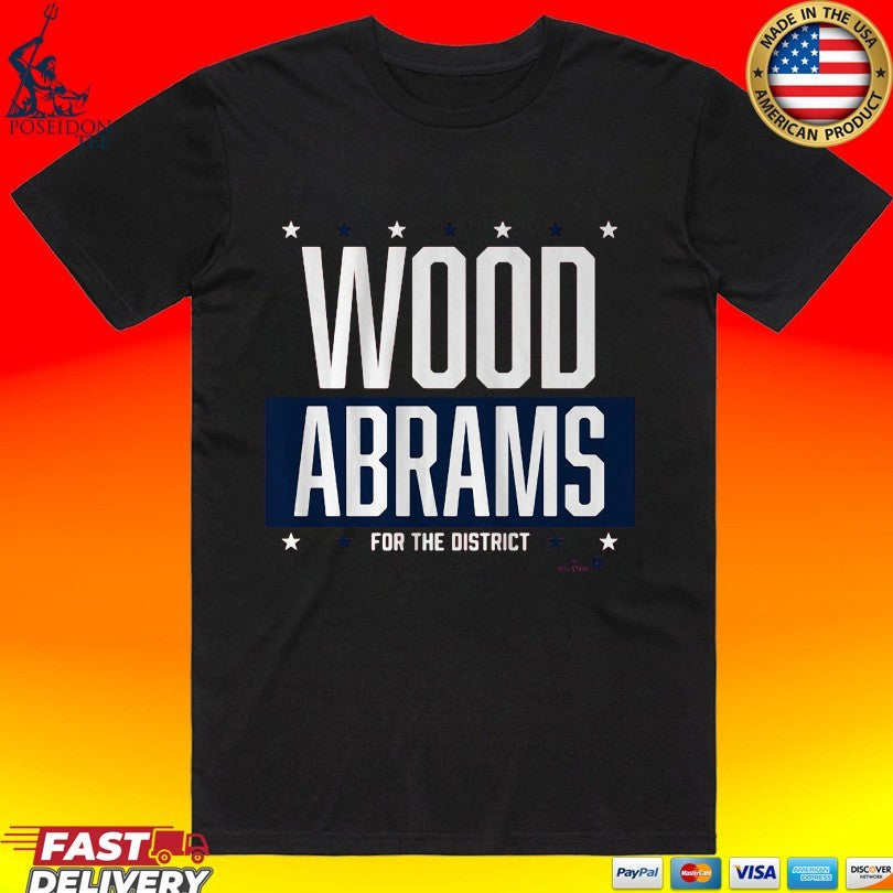 Wood-abrams For The District T-shirt Unisex T-shirt, Sweatshirt, Hoodie, Long Sleeve Tee - T-Shirt, Sweatshirt, Hoodie