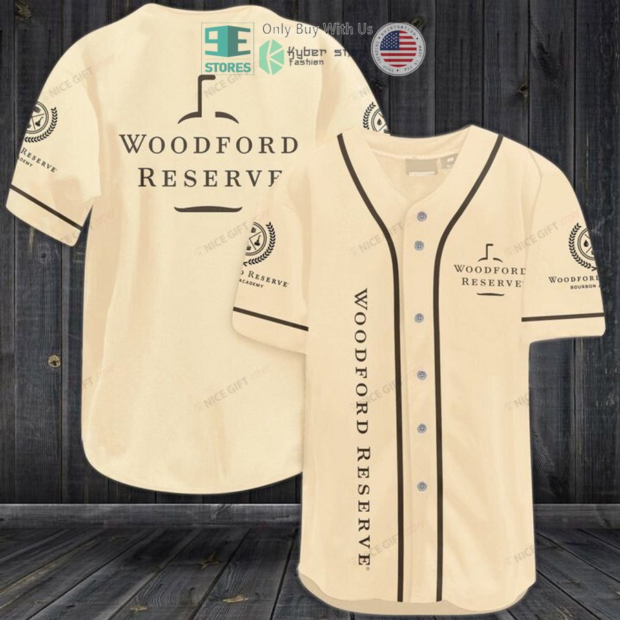 BEST Woodford Reserve logo Baseball Jersey baseball jersey product view 1