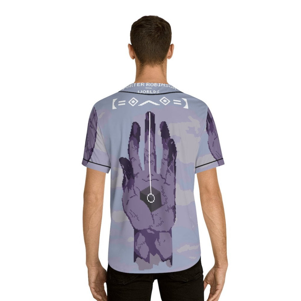 Worlds Festival Baseball Jersey - lylyprint.com baseball jersey product view 3