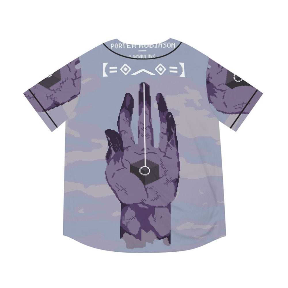 Worlds Festival Baseball Jersey - lylyprint.com baseball jersey product view 5