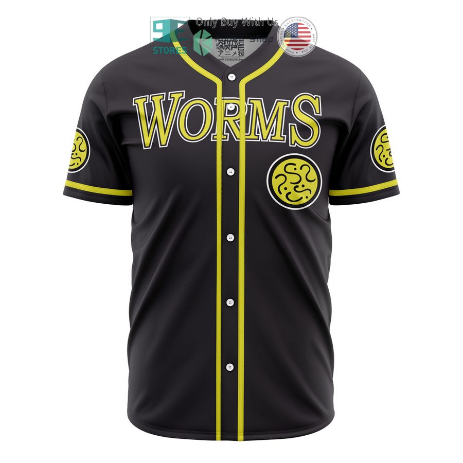BEST Worms Dorohedoro Baseball Jersey baseball jersey product view 1