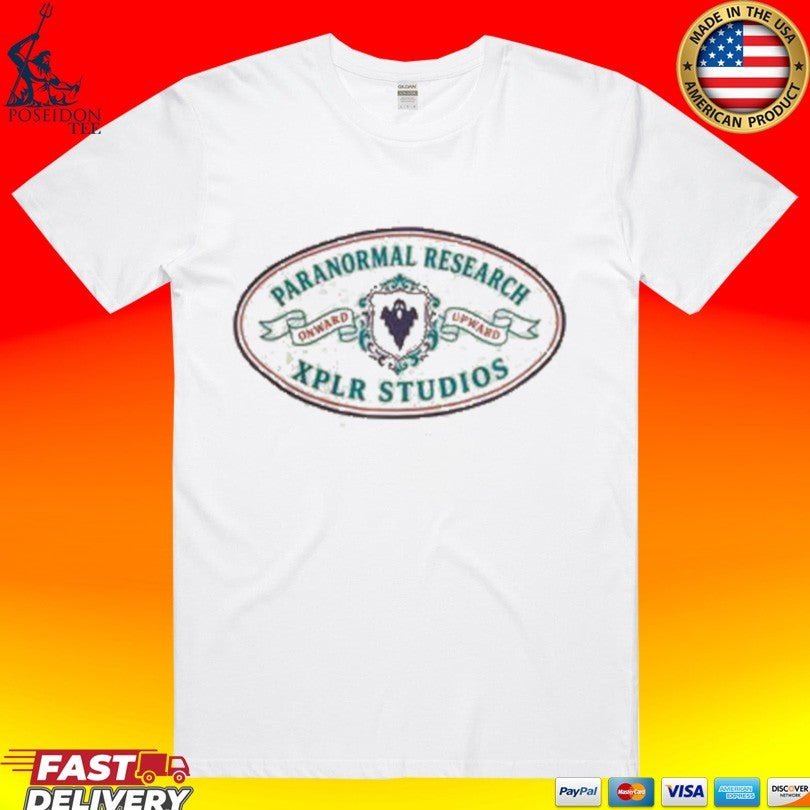 Xplr Studios Paranormal Research T-shirt Unisex T-shirt, Sweatshirt, Hoodie, Long Sleeve Tee - T-Shirt, Sweatshirt, Hoodie