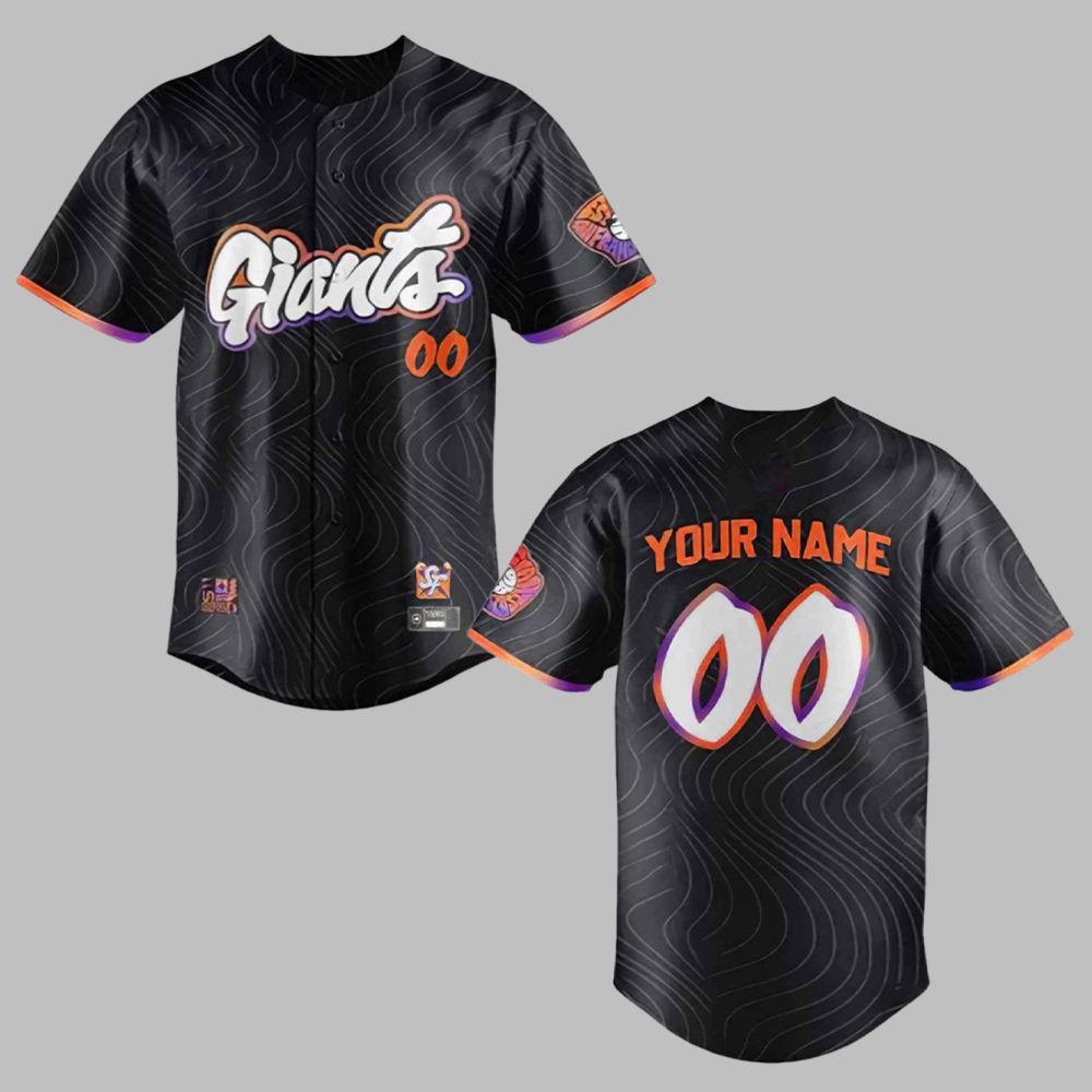 SF Giants City Connect Jersey 2025 baseball jersey product view 1