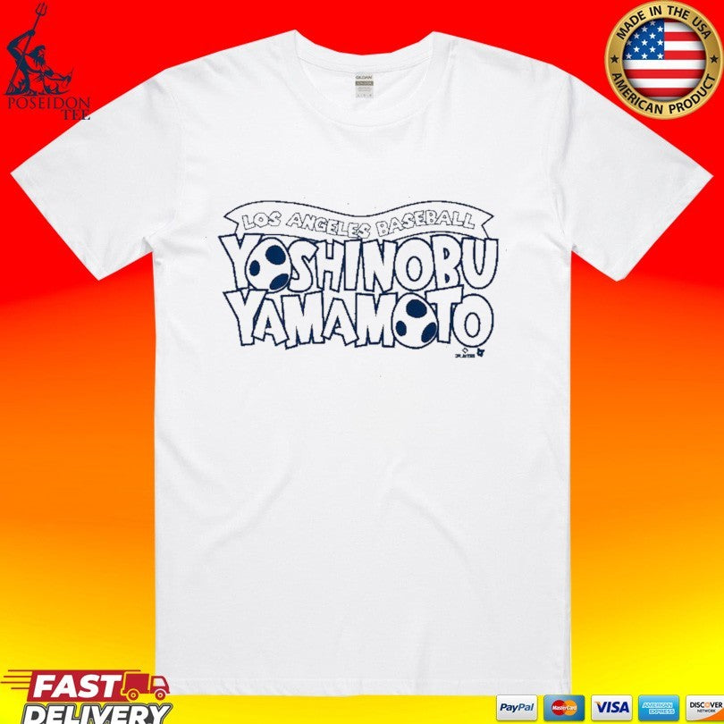 Yoshinobu Yamamoto Los Angeles Baseball World T-shirt Unisex T-shirt, Sweatshirt, Hoodie, Long Sleeve Tee - T-Shirt, Sweatshirt, Hoodie