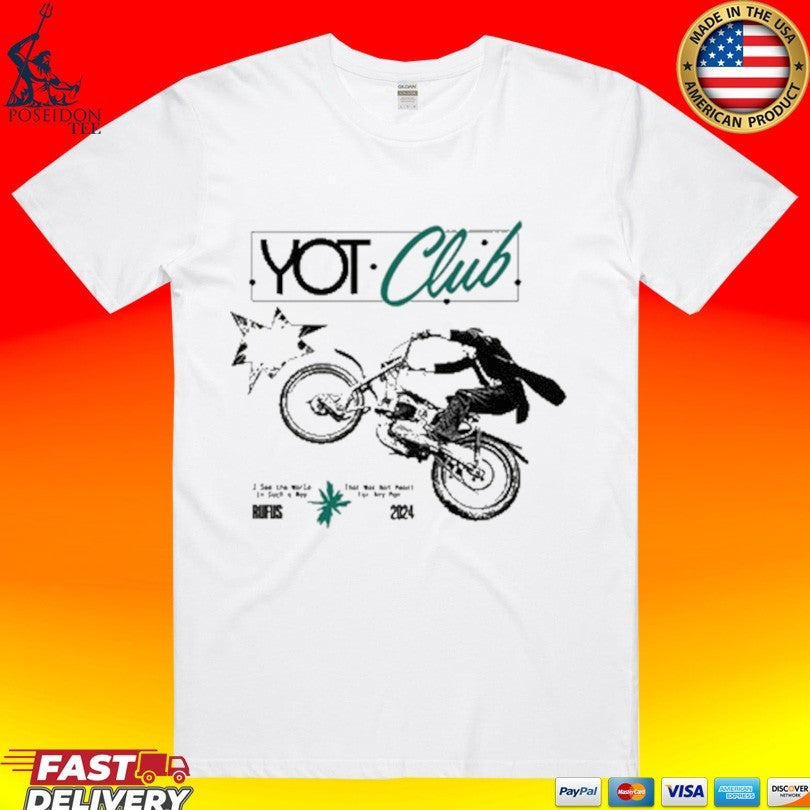 Yot Club Motorcycle T-shirt Unisex T-shirt, Sweatshirt, Hoodie, Long Sleeve Tee - T-Shirt, Sweatshirt, Hoodie